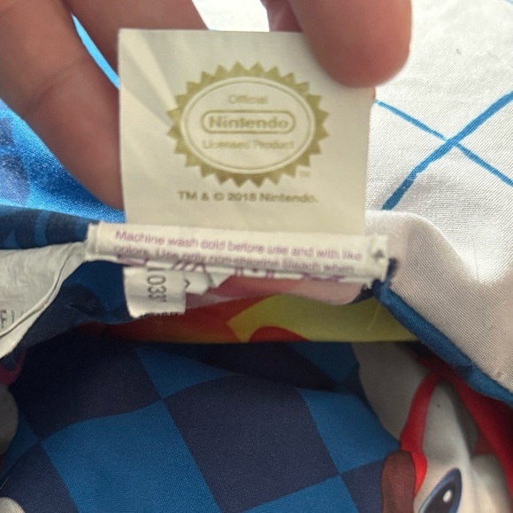 Super Mario Odyssey Kart Twin (Double-sided) Comforter And Pillow Case - Picture 4 of 6